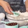 thumbnail image 4 of Measuring Cups and Spoon Set KitchenAid 9 Piece Spearmint, 4 of 6