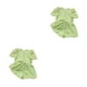 thumbnail image 3 of Qarigey Conjunto de camisas de ropa para niñas, mano de obra de poliéster de verano, pantalones de cierre de piel de larga duración, Tops Type1 NO1, 3 of 6