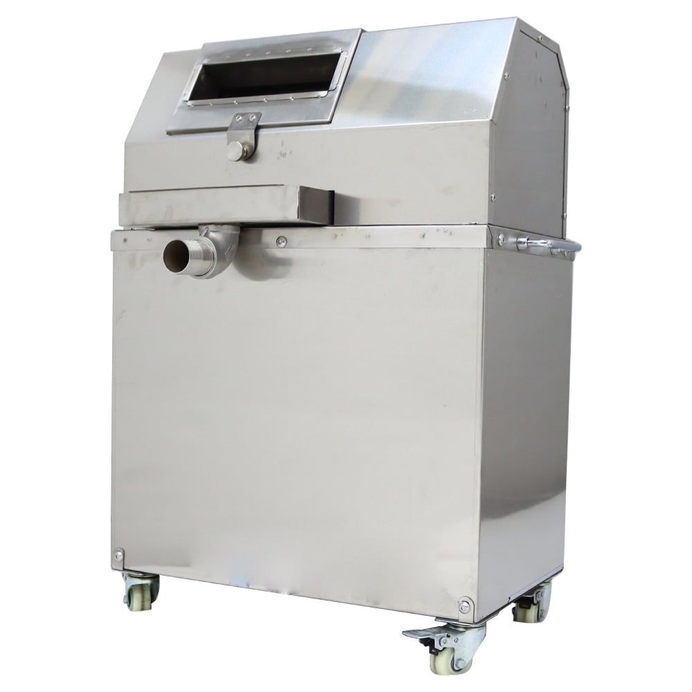 Commercial Electric Sugarcane Juicer Press Machine Stainless Steel 3 Rollers Juice Extractor 1100 LB/hH 110V