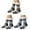 3 Pairs/B, variant on 3 Pair Women's Girls Adult Kids Christmas Fuzzy Slipper Socks with Non-Slip Grippers, Cozy Fluffy Blanket Confinement Home Sleep Socks Cute Gifts Floor Socks