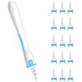 thumbnail image 1 of Q Grips Ear Wax Cleaners - Safe Silicone Ear Wax Remover with 16 Replacement Tips, Soft Ear Cleaner for Adults and Kids, 1 of 5