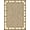 Brown Beige, Pattern 5, variant on ODIKA Motif Southwestern Stripe Arae Spotted Boho Border Farmhouse Flowing Dynamic for Home Office, Gaming Room, Under Desk, Non-Slip Chair-Friendly