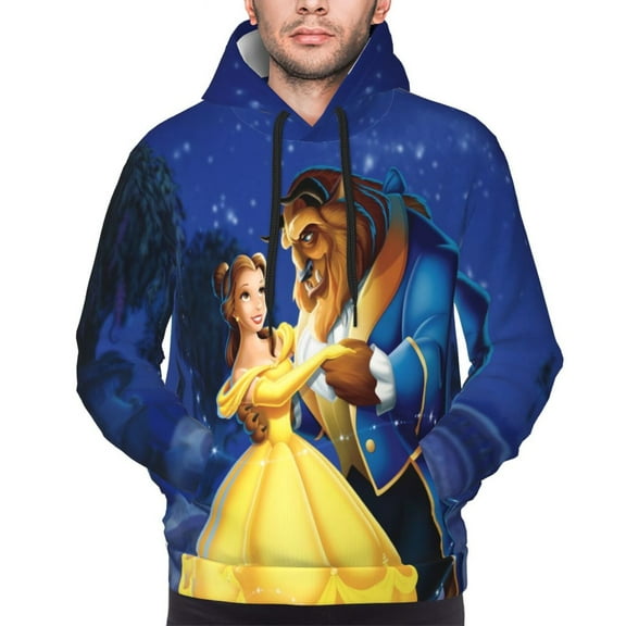 Unisex Beauty The Be-as Pullover Hoodies 3D Print Novelty Sweatshirts Hoodie with Pocket for Men Women