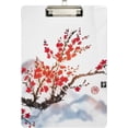 thumbnail image 2 of FMSHPON Cherry Blossom Clipboard Hardboard Wood Nursing Clip Board and Pull for Standard A4 Letter 13x9 inches, 2 of 8