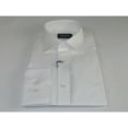 thumbnail image 3 of Mens 100% Cotton Shirt From Turkey Manschett by Quesste Slim Fit 4029-01 White, 3 of 6