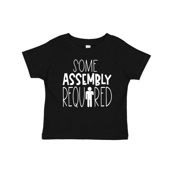 Inktastic Some Assembly Required Left Arm Amputee Boys or Girls Baby T-Shirt