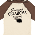 thumbnail image 4 of Inktastic Someone in Oklahoma Loves Me Boys or Girls Long Sleeve Baby Bodysuit, 4 of 5