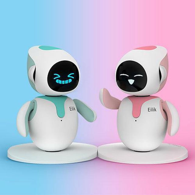 Golden Eilik-Compañero inteligente para niños, mascota con tecnología AI, pequeño robot compañero, juguete robot de diversión sin fin