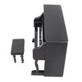 thumbnail image 1 of Modelo musical, piano vertical en miniatura de madera, caja de música para piano, piano en miniatura, artesanía excepcional, 1 of 6