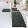 thumbnail image 2 of Juego de alfombras de baño Hearth & Harbor, felpilla, antideslizantes, 43 x 61 cm, 2 of 8