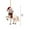 M, variant on RXIRUCGD Acrylic 2D Flat Christmas Horse Pendant - Holiday Trailer Themed Home Decor Ornament for Tree Window Mantel Seasonal Decoration