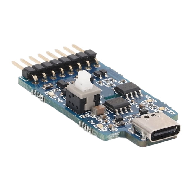 Placa adaptadora serie USB a TTL tipo C placa convertidora en serie de módulo convertidor paralelo PCB de 5V y 9 pines ANGGREK