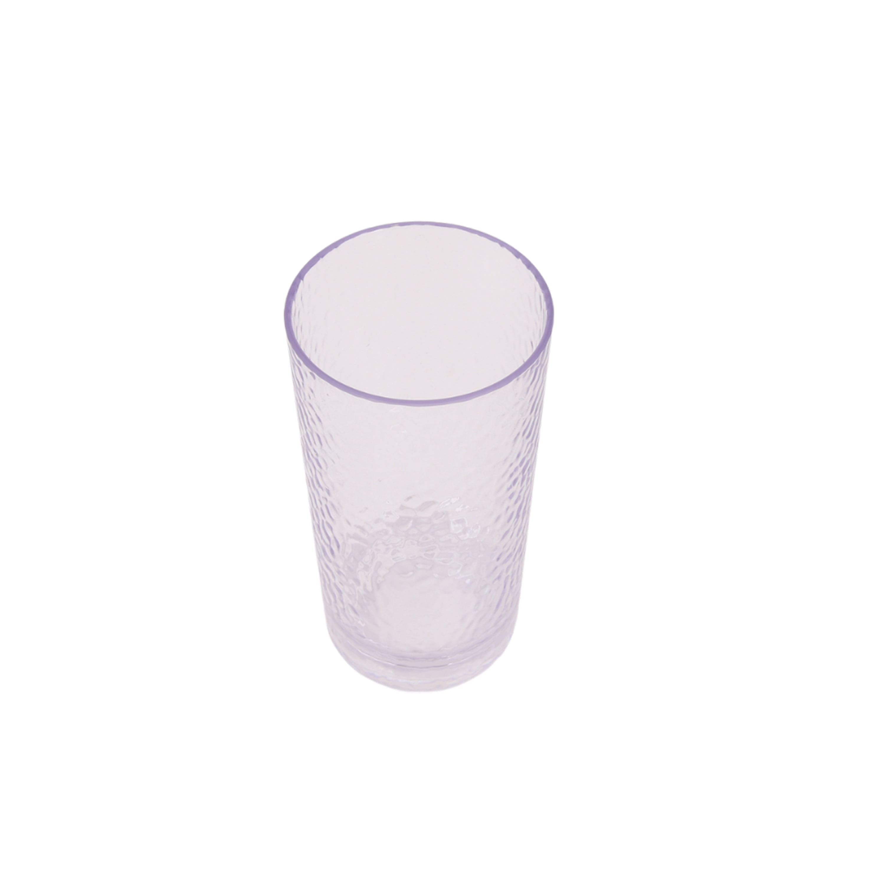 Hometrends Gobelet Acrylique Clair Martelée 477mL