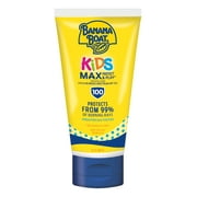 Banana Boat Kids Max Protect & Play Lotion Sunscreen SPF 100, 4 fl oz, Pediatrician Tested