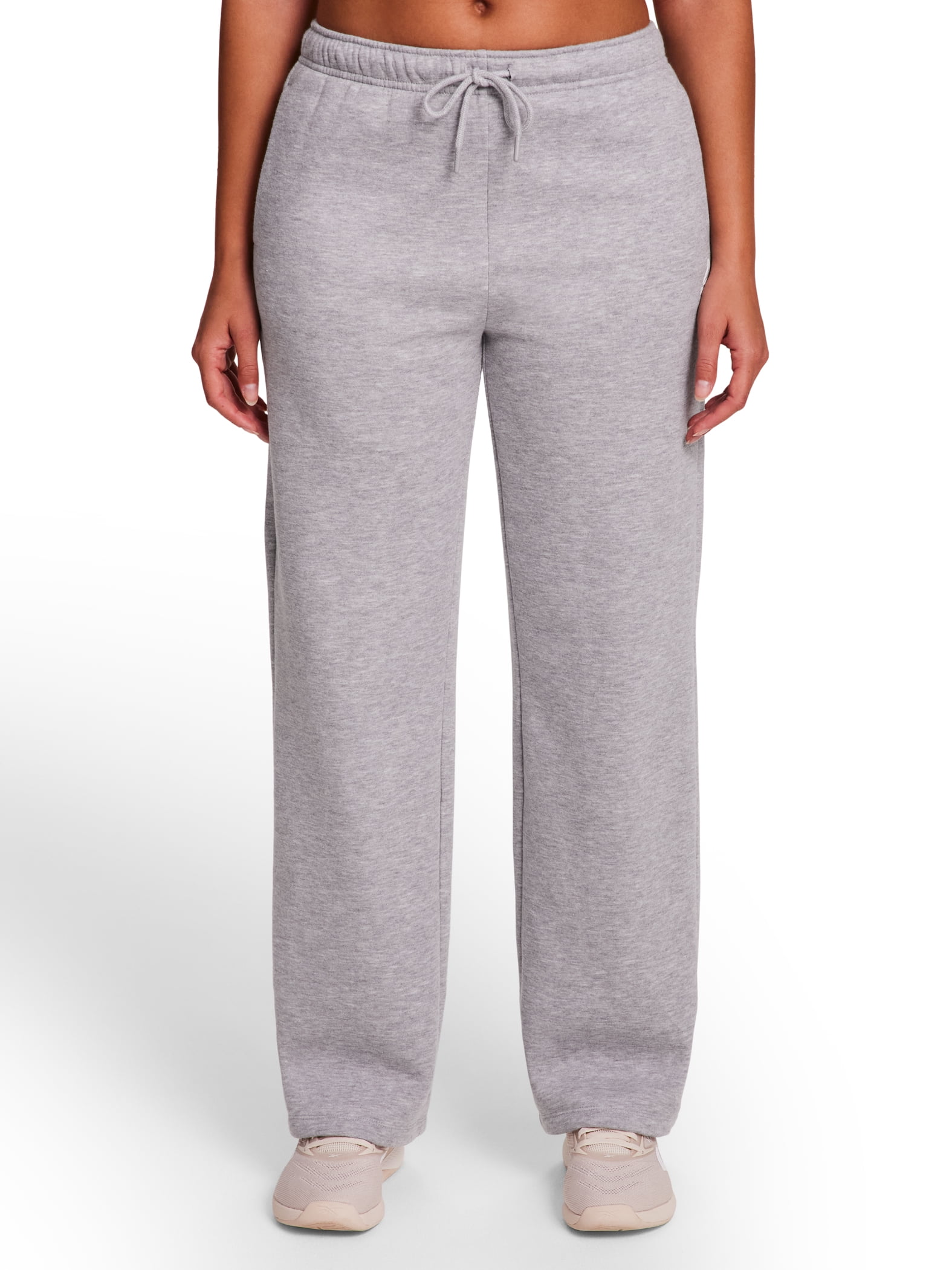 Reebok Women's and Women's Plus Sport Core Crewneck and Straight Leg Pant 2-Piece Set, Sizes XS-4X