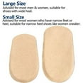 Heel Lifts, 1/2 Inch Shoe Lift, Gel Heel Raisers for Leg Length