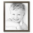 thumbnail image 2 of ArtToFrames 22x26 Inch Muted Silver Picture Frame, This Silver Wood Poster Frame is Great for Your Art or Photos, Comes with 060 Plexi Glass (2WOM-4626), 2 of 8
