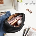 thumbnail image 2 of Bolso de mano KALIDI casual de cuero vegano con cremallera hobo para mujer, 2 of 7