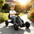 thumbnail image 2 of Aosom Kart à Pédales pour Enfants avec Siège Ajustable pour 3-8 Ans, Noir, 2 of 10