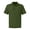 Army Green, variant on Casual Mens Polo Shirt Short Sleeve Collared Tops Solid Color Breathable Top Casual Summer Classic Shirts
