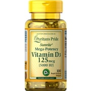 Puritan's Pride Vitamin D3 5000 IU