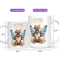 thumbnail image 4 of Welcome Spring Fairy Boxer in Flower Meadow Mug Boxers Dog Lover Gifts Idea Coffee Tea Cup - 13002, 4 of 4