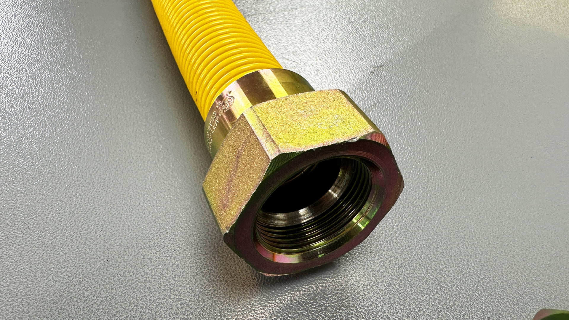 Elite Kitchen Gas Connector Hose Kit, Stainless Steel 3/4'' Gas Line Connector