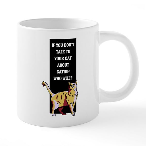 CafePress - If You Don't Talk To Your C - 20 Oz White Ceramic Mega Mug