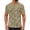 B Camouflage, variant on Mens Shirts Short Sleeve camo Round Neck Breathable Outfit Basics Classic Fit Casual Athletic Clothing Summer F Camouflage M