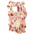thumbnail image 1 of Dog Clothes Dog Flower Ruffled Shirt Pet Summer Clothes Outfit for Small Medium Large Cats Dog Puppy, 1 of 7
