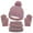 c-Hot Pink, variant on Kids Winter Hat Gloves Baby Swim Hats 6-12 Months Scarf Set Girls Toddler Hunting Kids Gear Hats with Pom Bright Hat Knit Neck Warmer Gaiter Knit Hats for Kids Mittens Fleece Lined Set