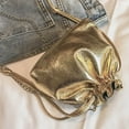 thumbnail image 4 of Women‘S Fashion Wild Diagonal Bag Shoulder Bag Bucket Bag Bundle Pocket, 4 of 4
