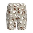 thumbnail image 4 of Yiaed Cotton Tree for Men's Soft Sleep Pajama Short Lounging Pajama Shorts-XX-Large, 4 of 8