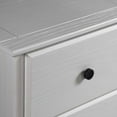 thumbnail image 3 of Grain Wood Furniture Greenport 2-Drawer Bedroom Nightstand, Solid Wood with Brushed White Finish, 3 of 6