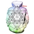 thumbnail image 2 of Men Geometric 3D Hoodie Three-dimensional Pattern Digital Printing Casual Fashion Sweatshirt Oversized, 2 of 4