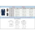 thumbnail image 3 of Dpytoraw Men's Autumn Retro Single Fashion Striped Suit Vest, 3 of 5