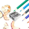 thumbnail image 5 of Staron Classroom Pencil Sharpener (Multicolor), Mini Pencil Sharpener Pencil RollerMetal Double Hole Pencil RollerPencil SharpenerPencil SharpenerColor Pencil Sketch Pencil Knife, 5 of 7