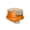 FC12 Little Hurricane-Orange, variant on Compact Mini Hurricane Clip-On Fan with Backpack Attachment, 360-Degree Rotation, USB Rechargeable