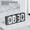 Black, variant on sruoe Alarm Clock, Digital Clocks, Clock Alarm Bedside, Clock Alarm Radio, Clock Alarm Digitalalarm, Mirror Digital Clock, Heavy Sleepers Alarm Clock, Plastic