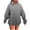 #006gray, variant on Longline Hoodie for Women, Sweatshirts for Womens Essential Hoodies Jackets Casual Long Sleeve Pullover Tops with Pocket Soft Coat Outerwear Activewear Warm Winter Dating Office Trendy Workout