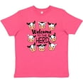 thumbnail image 3 of Inktastic Welcome to the Herd with Cute Black and White Holstein Cows Youth T-Shirt, 3 of 5