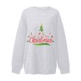 thumbnail image 5 of Futezty Christmas Sweatshirts for Women Novelty Funny Xmas Graphic Pullover Shirts Cute Crewneck Holidays Tops, 5 of 5