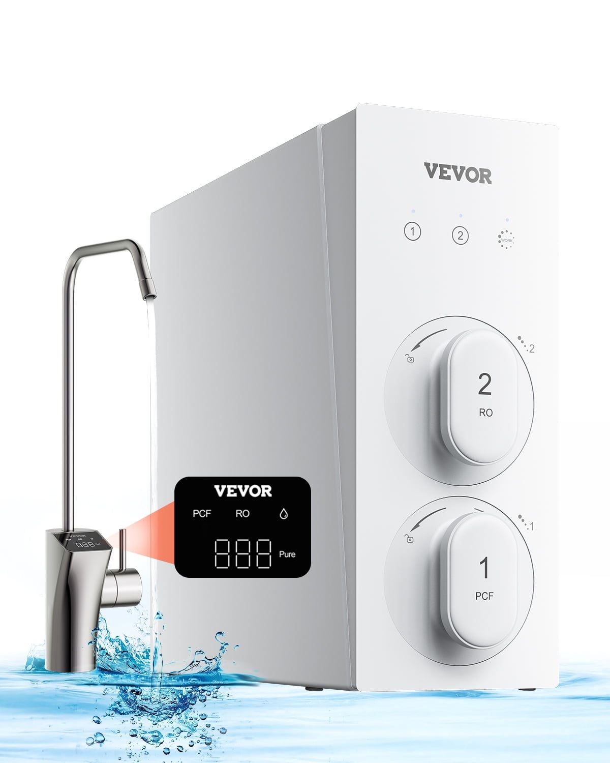 AWater 1 Reverse Osmosis System, Under Sink Tankless RO Water