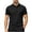 Black, variant on JTSRKL Mens Summer Golf Shirts Snap Button Half Zip Collared Lightweight Tees Business Stretchy Casual Daily Commute Comfort Loose Fit Tops