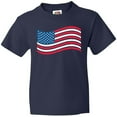 thumbnail image 3 of Inktastic Grunge American Flag Youth T-Shirt, 3 of 5