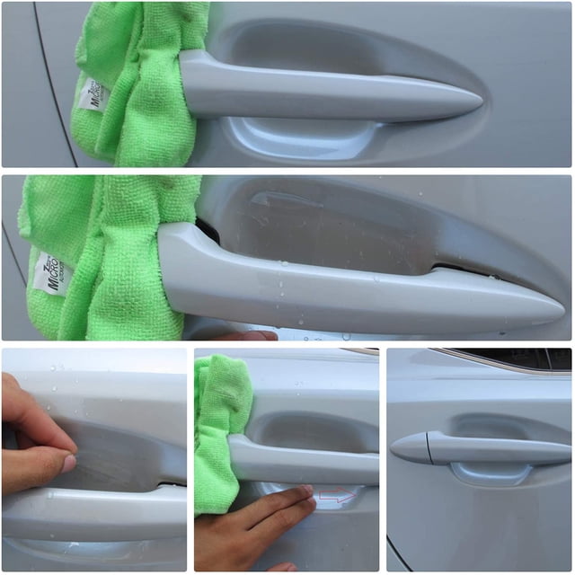 Película protectora transparente universal e invisible para manijas de puertas de automóviles contra rayones Película protectora transparente para puertas de automóviles
