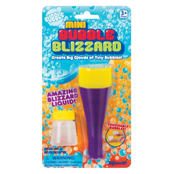 Set of 2 Touchable Mini Bubble Blizzard (Colors Vary)