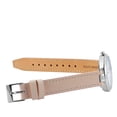 thumbnail image 3 of Rebecca Minkoff Nina Silver-Tone Blush Leather Strap Watch 2200398, 3 of 3