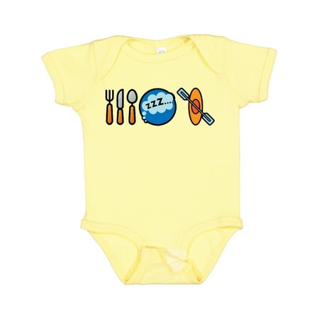 

Inktastic Kayaking Eat Sleep Kayak Gift Baby Boy or Baby Girl Bodysuit