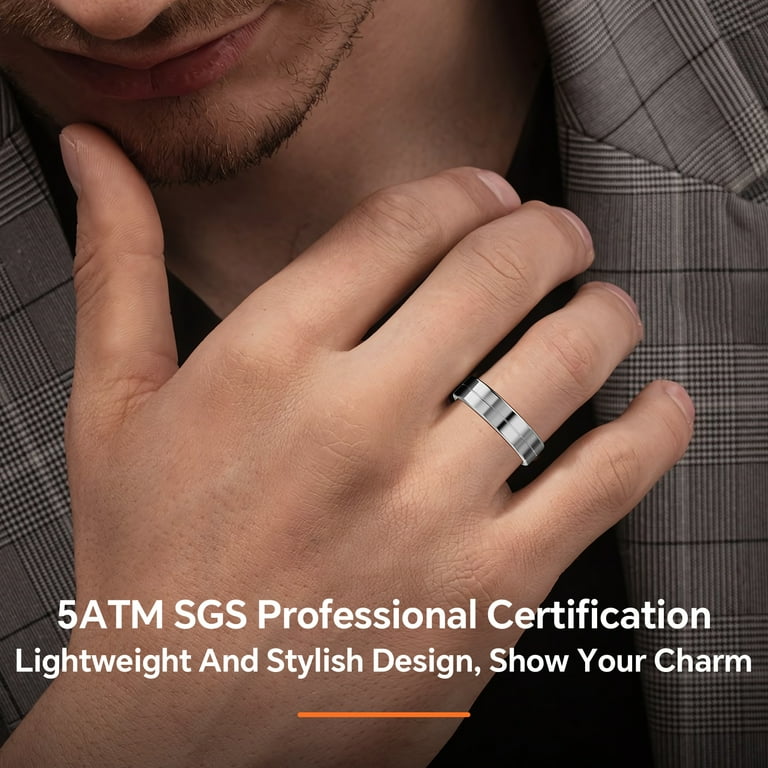Mingdaln 2025 New Ultra-Thin Smart Ring, men's and women's
